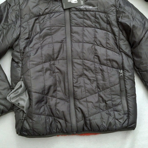 Eddie Bauer New Reversible Puffer Jacket Boys S (7/8) - Picture 4 of 12